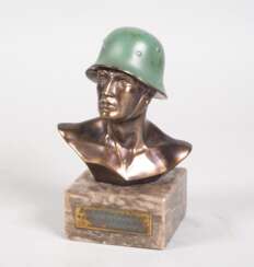 Schützenpreis - Soldaten Tischbüste, Reichswehr, 1932