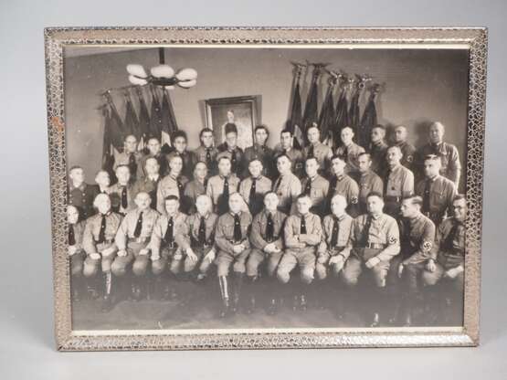 NSDAP großes Organisations-Gruppenfoto einer Dienststelle - фото 1