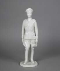 Erwin Rommel Porzellanfigur, Original aus der Zeit
