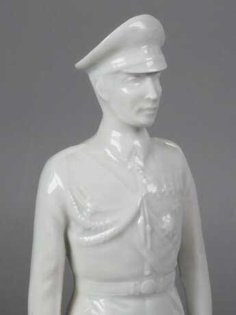 Erwin Rommel Porzellanfigur, Original aus der Zeit - Foto 4