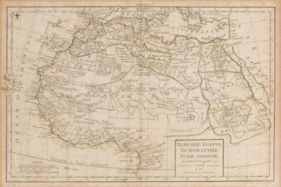 Landkarte Nordafrika - Robert de Vaugon - photo 1