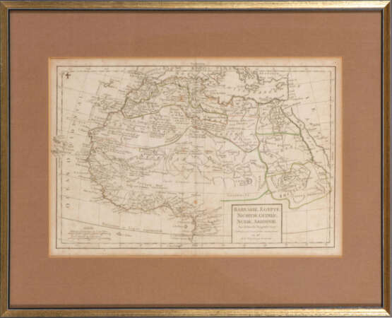 Landkarte Nordafrika - Robert de Vaugon - фото 2
