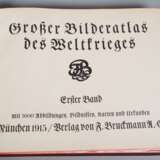 Großer Bilderatlas des Weltkrieges 1914/18, Band 1-3 - F. Bruckmann, München - photo 2