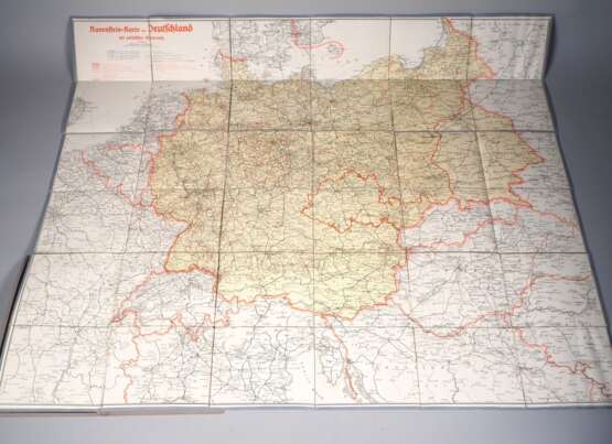Ravenstein politische Gliederung-Karte von 1941 Deutschland - фото 2