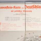 Ravenstein politische Gliederung-Karte von 1941 Deutschland - Foto 3