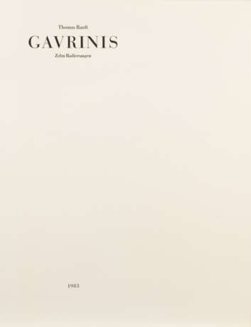 RANFT, Thomas: "Gavrinis". - photo 1