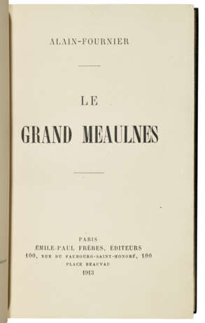 Alain-Fournier (pseudonym of Henri-Alban Fournier, 1886-1914) - фото 2