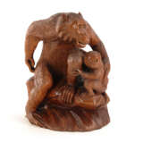 Affenmutter mit Kind. - Foto 1