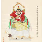 ZHOU PEICHUN (ACT. CA. 1880-1910)A SET OF EXPORT PAINTINGS DEPICTING CHINESE DEITIES - photo 7