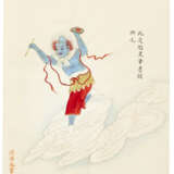 ZHOU PEICHUN (ACT. CA. 1880-1910)A SET OF EXPORT PAINTINGS DEPICTING CHINESE DEITIES - фото 19