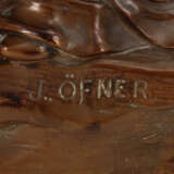 ÖFNER, Josef: Jugendstil-Bronze "Lex". - Foto 6