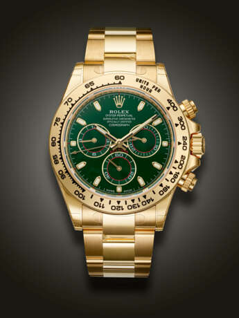 ROLEX, 'NEW-OLD-STOCK' AND COVETED YELLOW GOLD CHRONOGRAPH 'DAYTONA', REF. 116508 - фото 1