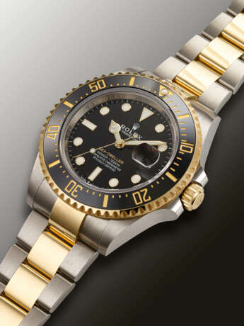 ROLEX, STAINLESS STEEL AND YELLOW GOLD 'SEA-DWELLER', REF. 126603 - photo 2