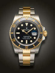 ROLEX, STAINLESS STEEL AND YELLOW GOLD ‘SUBMARINER’, REF. 116613