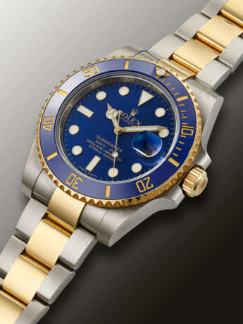 ROLEX, STAINLESS STEEL AND YELLOW GOLD ‘SUBMARINER’, REF. 116613LB - photo 2