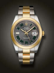 ROLEX, STAINLESS STEEL AND YELLOW GOLD ‘DATEJUST’, REF. 126303