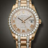 ROLEX, RARE WHITE GOLD, PINK GOLD AND DIAMOND-SET 'PEARLMASTER DATEJUST', REF. 86285 - фото 1