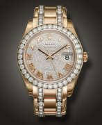 Roségold. ROLEX, RARE WHITE GOLD, PINK GOLD AND DIAMOND-SET 'PEARLMASTER DATEJUST', REF. 86285