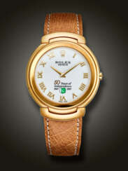 ROLEX, LIMITED EDITION YELLOW GOLD ‘CELLINI’, MADE TO CELEBRATE THE 50TH YEARS OF INDEPENDENCE OF THE ISLAMIC REPUBLIC OF PAKISTAN, NO. 28/100, REF. 6623/8