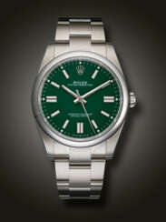 ROLEX, STAINLESS STEEL ‘OYSTER PERPETUAL’, REF. 124300