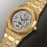 AUDEMARS PIGUET, RARE PINK GOLD SKELETONIZED PERPETUAL CALENDAR 'ROYAL OAK' WITH MOON PHASES, REF. 25829OR - фото 2
