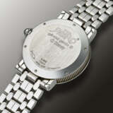 GERALD GENTA, STAINLESS STEEL JUMP HOUR 'RETRO, DONALD DUCK', WITH MOTHER-OF-PEARL DIAL, REF. G.3632 - фото 3