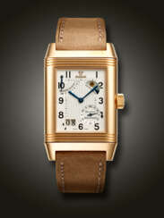 JAEGER-LECOULTRE, LIMITED EDITION PINK GOLD 'REVERSO SEPTANTIEME', NO. 71/500, REF. 240.2.19