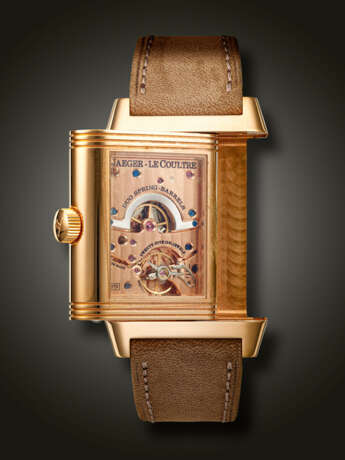 JAEGER-LECOULTRE, LIMITED EDITION PINK GOLD 'REVERSO SEPTANTIEME', NO. 71/500, REF. 240.2.19 - photo 2