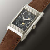 JAEGER-LECOULTRE, WHITE GOLD ‘REVERSO NIGHT AND DAY’ WITH MOON PHASES, REF. 270.3.63 - photo 2