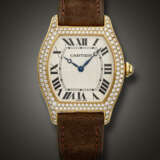 CARTIER, YELLOW GOLD AND DIAMOND-SET ‘TORTUE’, REF. 2496 - photo 1