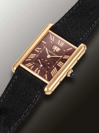 CARTIER, PINK GOLD 'TANK XL', REF.3185 - фото 2