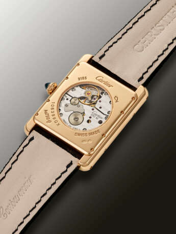 CARTIER, PINK GOLD 'TANK XL', REF.3185 - фото 3