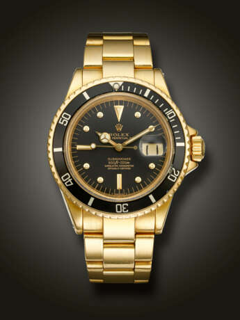 ROLEX, YELLOW GOLD 'SUBMARINER', REF. 1680 - photo 1