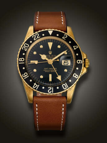 ROLEX, YELLOW GOLD DUAL TIME ‘GMT-MASTER’, REF. 1675 - Foto 1