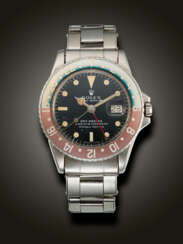 ROLEX, STAINLESS STEEL DUAL TIME 'GMT-MASTER', REF. 1675