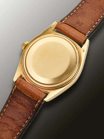 ROLEX, YELLOW GOLD 'DAY-DATE', WITH QABOOS SIGNATURE, REF.1803 - Foto 3