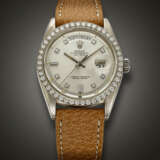ROLEX, WHITE GOLD AND DIAMOND-SET ‘DAY-DATE’, REF. 1804 - фото 1