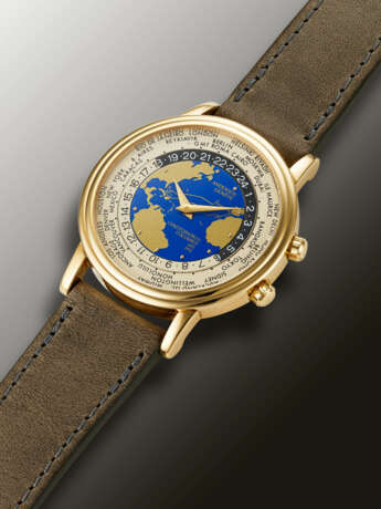 ANDERSEN GENEVE, LIMITED EDITION YELLOW GOLD WORLD TIME 'CHRISTOPHORUS COLOMBUS', NO. 262/500 - фото 2