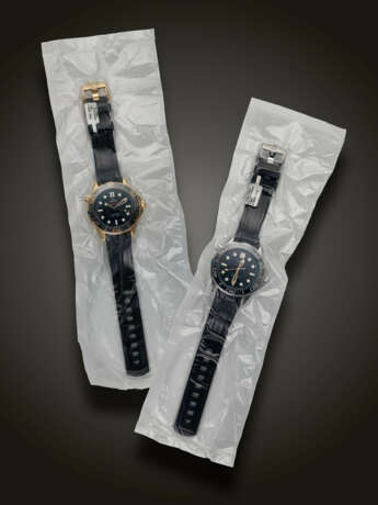 OMEGA, SET OF TWO LIMITED EDITION 'THE JAMES BOND SET' 'SEAMASTER DIVER 300M' - фото 1
