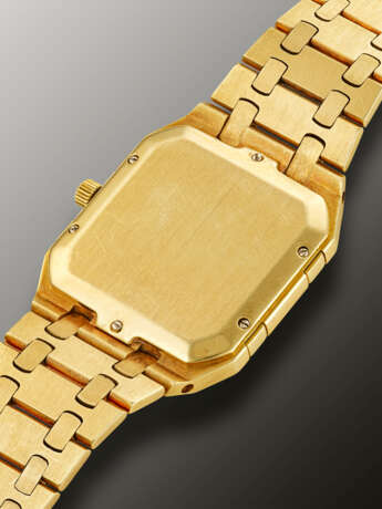 AUDEMARS PIGUET, YELLOW GOLD QUARTZ 'ROYAL OAK', REF. 6005BA - Foto 3