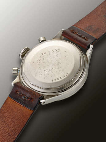 BREGUET, STAINLESS STEEL CHRONOGRAPH ‘TYPE XX MILITARY’, NO. 7786 - Foto 3