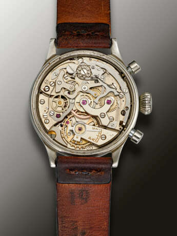 BREGUET, STAINLESS STEEL CHRONOGRAPH ‘TYPE XX MILITARY’, NO. 7786 - фото 4