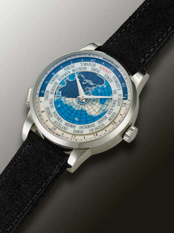 MONTBLANC, STAINLESS STEEL WORLD TIME 'HERITAGE SPIRIT', REF. 7339 - фото 2