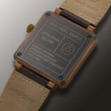 BELL & ROSS, LIMITED EDITION BRONZE AND TITANIUM 'SKULL BRONZE', NO. 81/500, REF. BR01 - photo 3