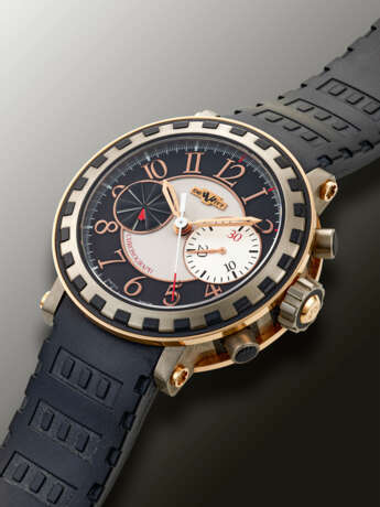 DEWITT, LIMITED EDITION PINK GOLD AND TITANIUM CHRONOGRAPH 'ACADEMIA', NO. 082/999, REF. 6005.28 - Foto 2