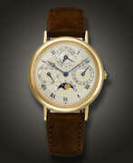 Breguet. BREGUET, YELLOW GOLD PERPETUAL CALENDAR 'CLASSIQUE', WITH MOON PHASES, REF. 3050
