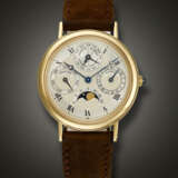 BREGUET, YELLOW GOLD PERPETUAL CALENDAR 'CLASSIQUE', WITH MOON PHASES, REF. 3050 - photo 1
