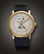 Blancpain. BLANCPAIN, PINK GOLD TRIPLE CALENDAR ‘VILLERET QUANTIEME COMPLET’ WITH MOON PHASES, REF.6654-3642-55B