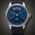 IWC, STAINLESS STEEL ANNUAL CALENDAR ‘PORTUGIESER’, REF. IW503502 - Archives des enchères