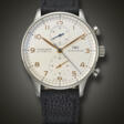 IWC, STAINLESS STEEL CHRONOGRAPH ‘PORTUGUESE’, REF. 3714 - Auktionsarchiv
